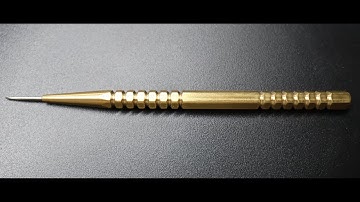 Your first mini lathe project, an engineers/machinists scribe!