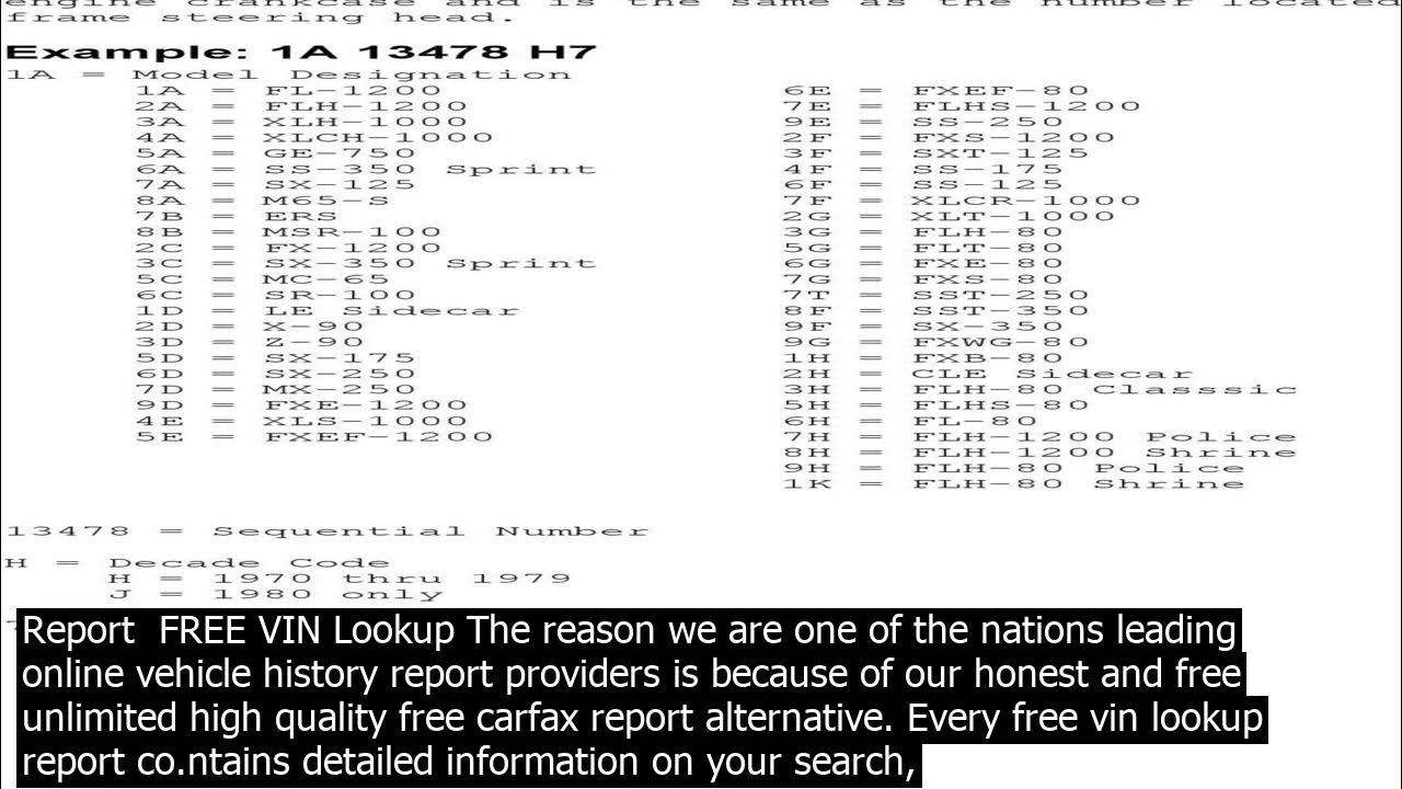 Free rv vin lookup pdf table positions and world manufacturer id YouTube