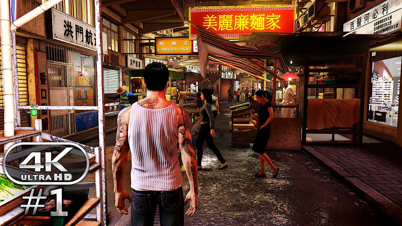 SLEEPING DOGS Gameplay Walkthrough Part 1 FULL GAME [4K 60FPS PC ULTRA] -  No Commentary 