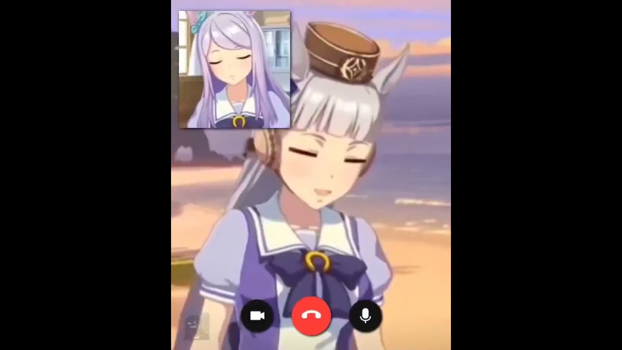Bro why both of them screaming😆 Uma musume🐴🐐