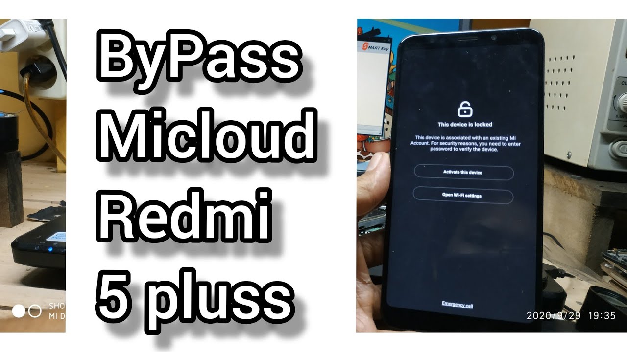 Redmi 5 Plus Mi Account Bypass