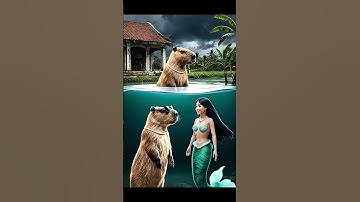 Capy và nàng tiên cá #capybara #capylomdom #capybaracute