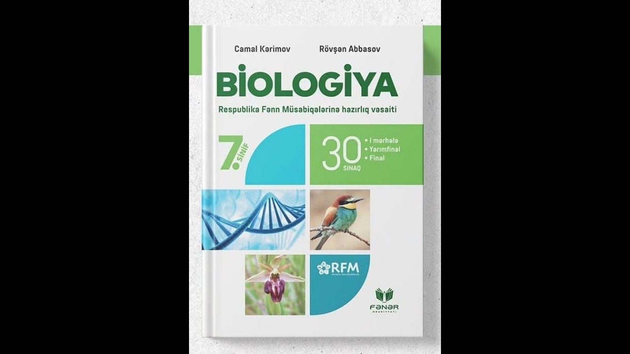 RFM biologiya Bölmə 1/ Sınaq 1  (Camal Kərimov)