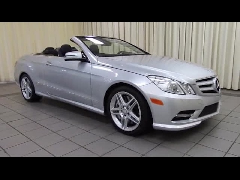 2013 Mercedes-Benz E-class Convertible E550 Cabriolet ...