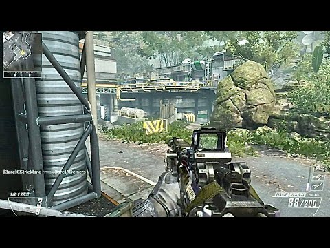 【COD BOII】BOII以降シリーズのベテランBOTとは比較にならない鬼畜な強さのベテラン相手にHAMR使ってDRONEのFFAで対戦してみた！！(*^^*)WiiU