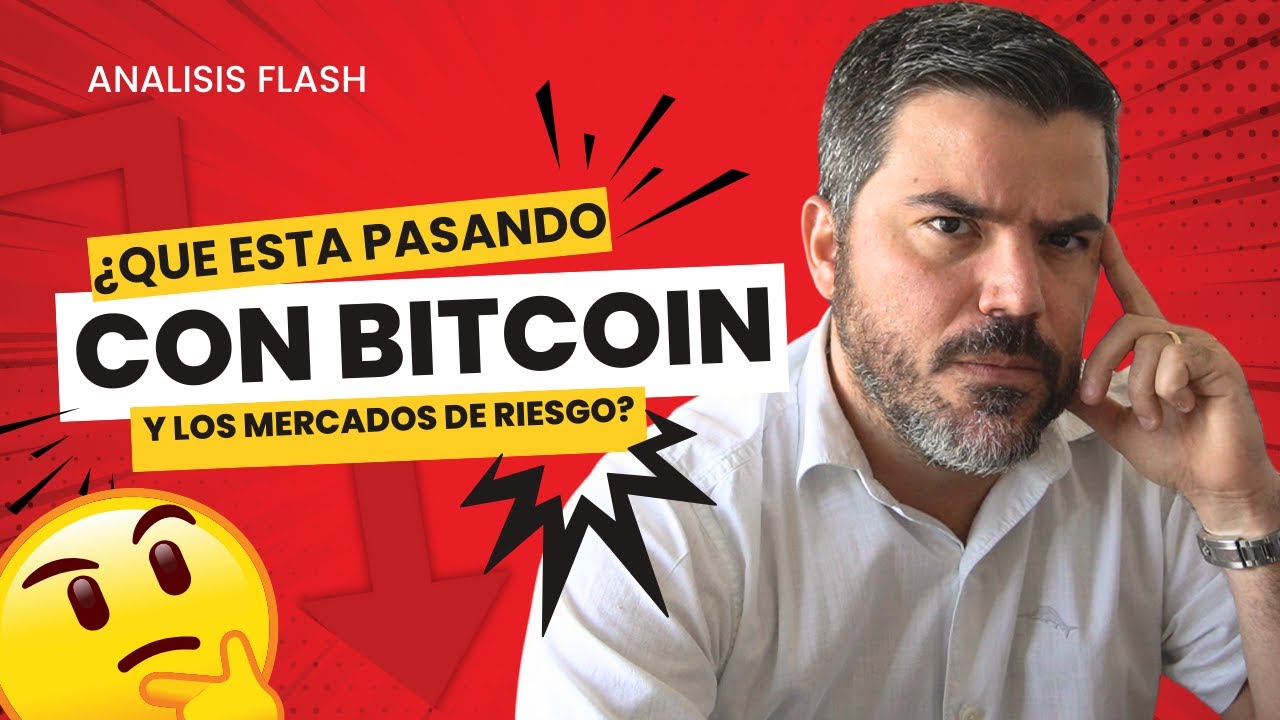¿Qué está pasando con #Bitcoin y los mercados de riesgo? ¿Qué pasa con los  índices bursátiles?