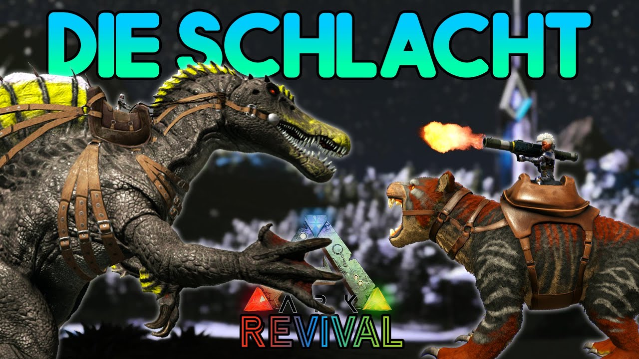 Mit den SPINOS in die SCHLACHT | ARK REVIVAL 4 aka. REHVERZWEIFEL