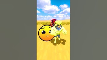 FIRE IN THE HOLE GEOMETRY DASH vs POPPY PLAYTIME SMILING CRITTERS MONSTERS in GARRY