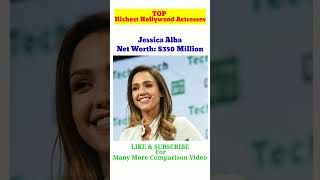 Richest Hollywood🎬 Actresses/सबसे अमीर हॉलीवुड🎬 अभिनेत्रियाँ#viral #shorts #ytshorts #shortsfeed