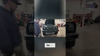 Custom Expedition One Bumper_ Triple R Light Bar Integration - get yours at Warner INEOS Grenadier