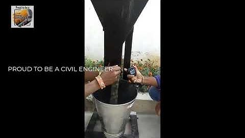 V-Funnel Test on Self Compacting Concrete
