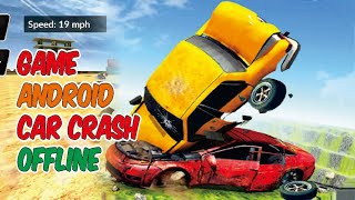 menghabiskan lawan dengan menabraknya ‼️Car Crash 3D  💯Game Android Ofline #gameplay #games #game screenshot 5