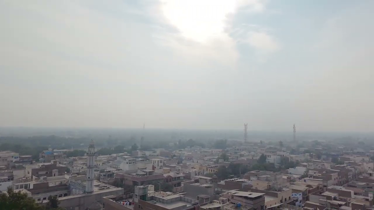 Satellite Town Sadiqabad Drone View ❤️