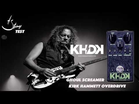 Strings Quick Test - KHDK Pedals Ghoul Screamer Overdrive Demo