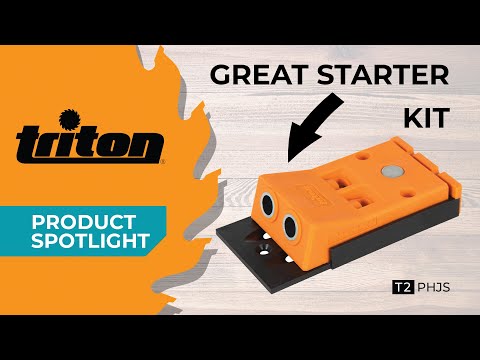 Triton T2 Double Mini Pocket-Hole Jig - Easy Joinery!