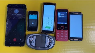 SIX TO INCOMING CALL NOKIA N GAGE QD TO NOKIA 150 TWO CUBOTS TO IPHONE MICRO TO INFINIX AT THE SAME