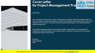 Project Management Proposal PowerPoint Presentation Slides