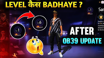 How To Upgrade Character Level In Ob39 Update Free Fire | Character Ka Level कैसे Badhaye Free Fire