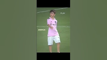 Thumbnail of Даже сын Месси фанат Роналду 😂 #ronaldo #alnassr #rek #shorts #messi