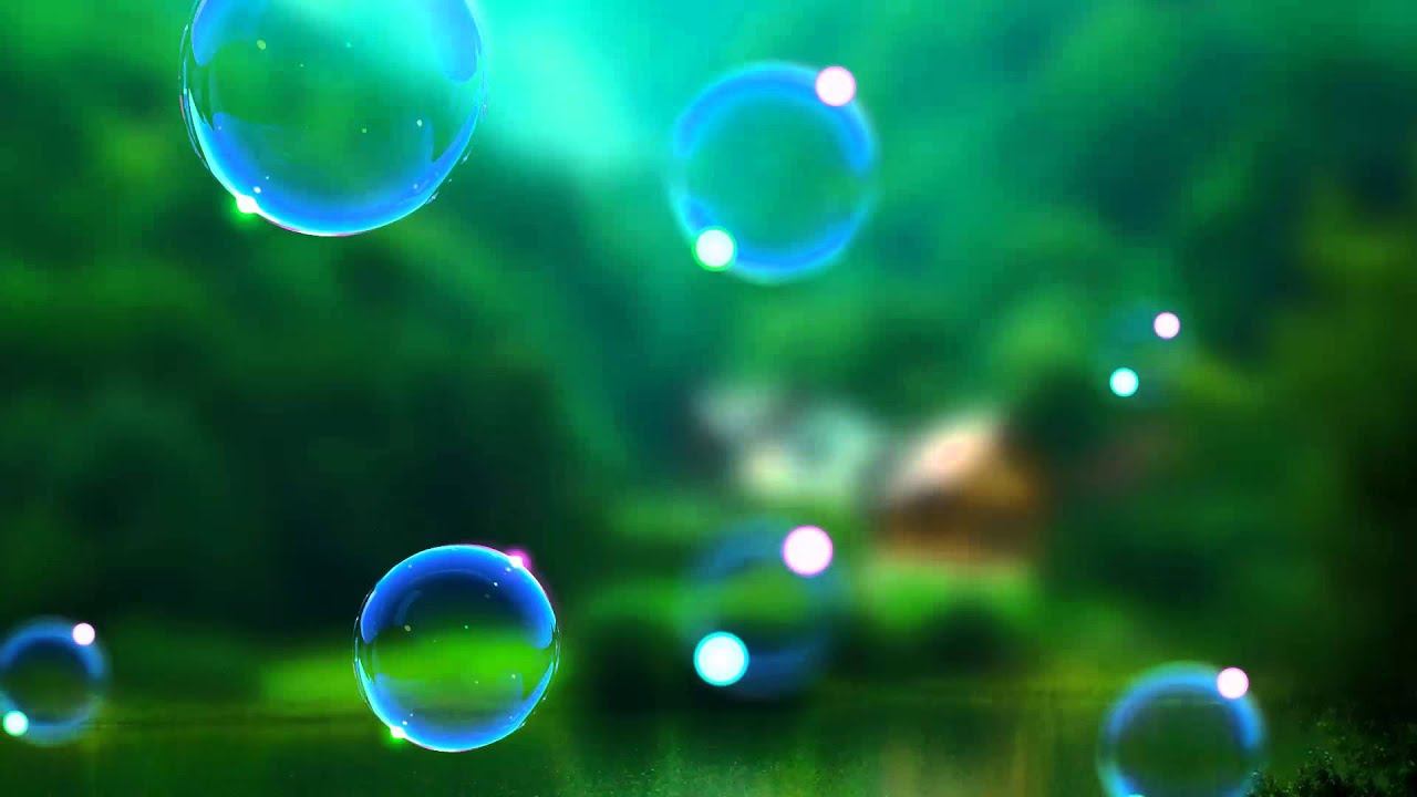 Video Background HD-Bubble Animation Video! As Realistic! - YouTube