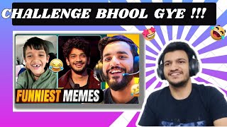 Try not to Laugh Challenge 😂 ( Funniest memes ) | REACTION | By Nirbhay