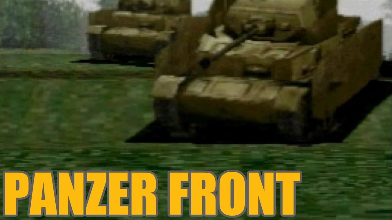 PANZER FRONT (PS) OP【レトロゲーム】パンツァーフロント - YouTube