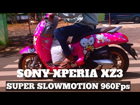 SONY XPERIA XZ3 SUPER SLOWMOTION 1080p 960Fps CAMERA TEST - YouTube