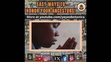 Thumbnail of Anyone Can Honor Their Ancestors! | Yeyeo Botanica