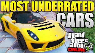 GTA 5 ONLINE - TOP 5 MOST UNDERRATED & FORGOTTEN CARS IN GTA 5 ONLINE! (GTA 5 Rare Cars)