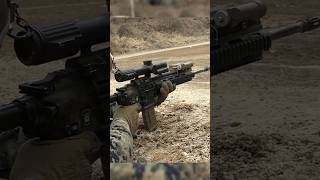 U.S Mrine live fire exercise- M4 carbine #usmc #military