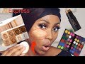 THE STRUGGLE! 😩  TRYING MAKEUP FROM ALIEXPRESS | DIMMA UMEH