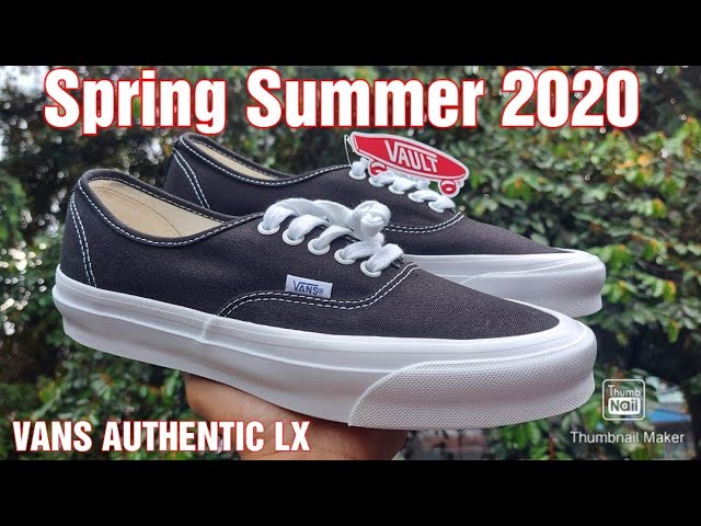 VANS VAULT | OG AUTHENTIC LX | BLACK 