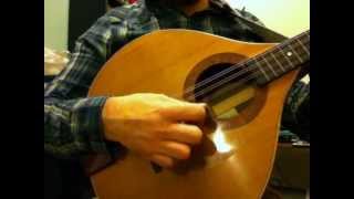 Basic bouzouki picking pattern for Irish reels chords