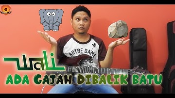 Tutorial Belajar Gitar Melodi WALI - Ada Gajah Dibalik Batu [Cover Guitar By Sobat p]