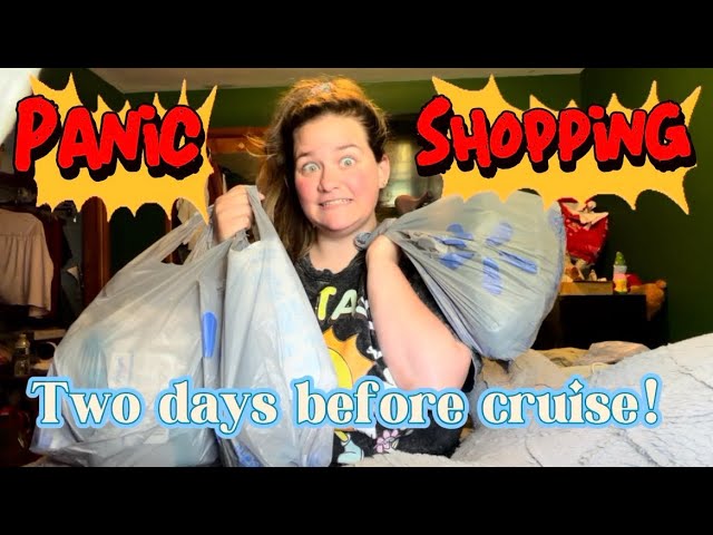 Panic shopping 🫨 2 days before my first cruise! 🚢 