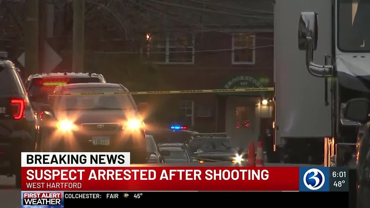Suspect arrested in West Hartford shooting - YouTube