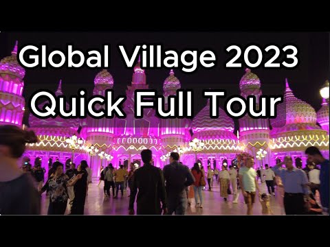 Global Village Dubai 2023 | Quick Full Tour | All Pavilion