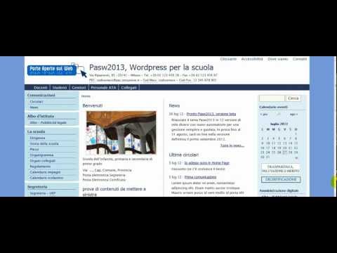WordPress: Pasw2013 in 5 minuti