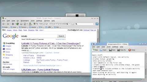 Activities in KDE Plasma Desktop 4.6