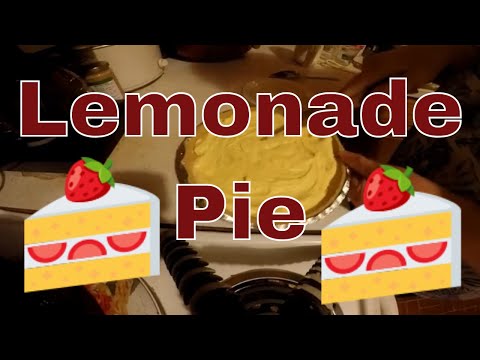 Cream Cheese Lemonade Pie