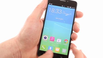 Alcatel Idol X+: user interface