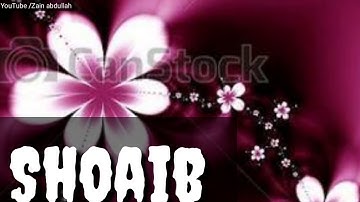 Shoaib Name WhatsApp status 😍😍💕💕💕💟💟💟💖💖