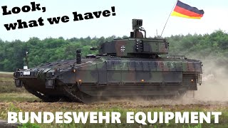 BUNDESWEHR - Panzer, Fluggeräte, Schiffe, Fahrzeuge - Überblick über die Ausrüstung der Bundeswehr
