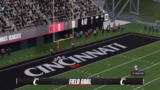 23 Rutgers @ 6 Cincinnati