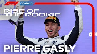 Pierre Gasly: The Story So Far | Rise of the Rookie | Aramco thumbnail