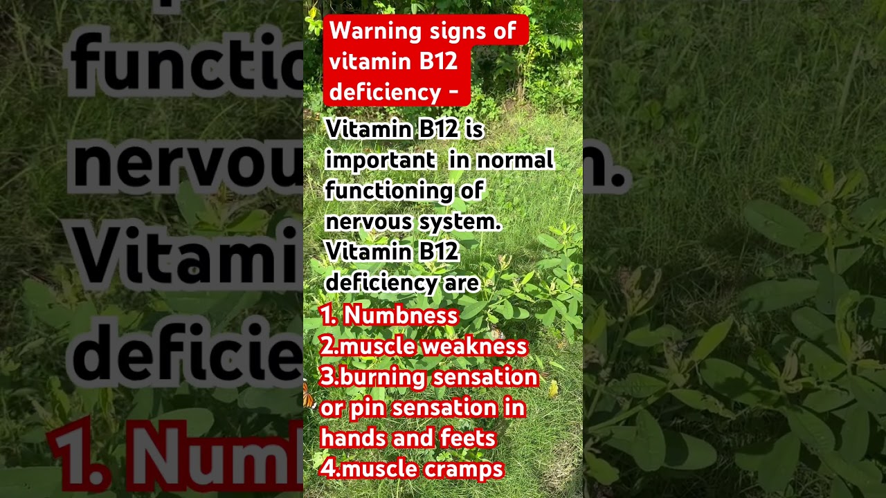 Vitamin B12 deficiency