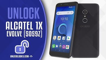 How To Unlock metro by T Mobile ALCATEL 1X Evolve 5059Z