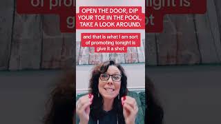 Open the door, dip your toe in the pool, take a look around... #Shorts #makingmoneywithmelanie