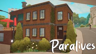 Building This Brownstone Almost Broke Me 😂...(Paralives Speed Build)