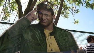 Brazilian fans go wild for Neymar